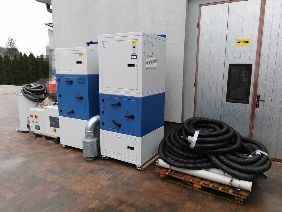 Wyciąg pyłu do lasera ,odciąg dymu ,filtr wysokociśnieniowy TEKA