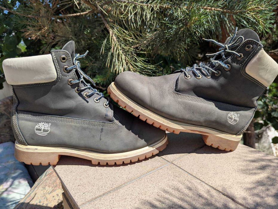 Чоловічі сині черевики чоботи Timberland