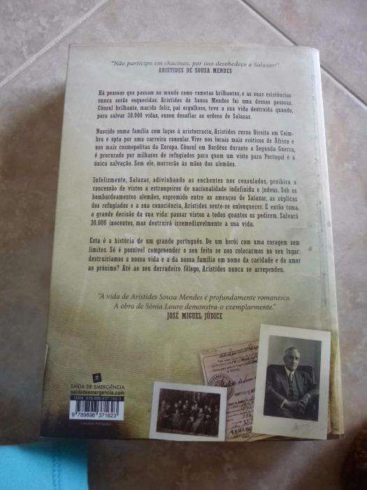 Livro "O Consul Desobediente"
