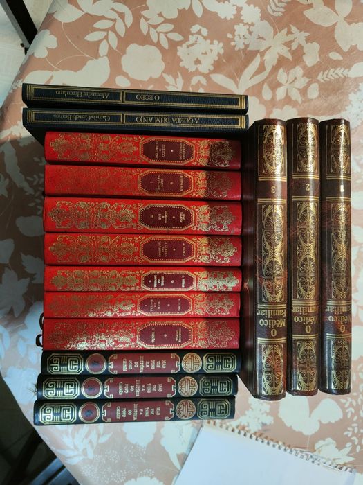 Vendo conjunto de 15 livros de capa dura em excelentes condições.