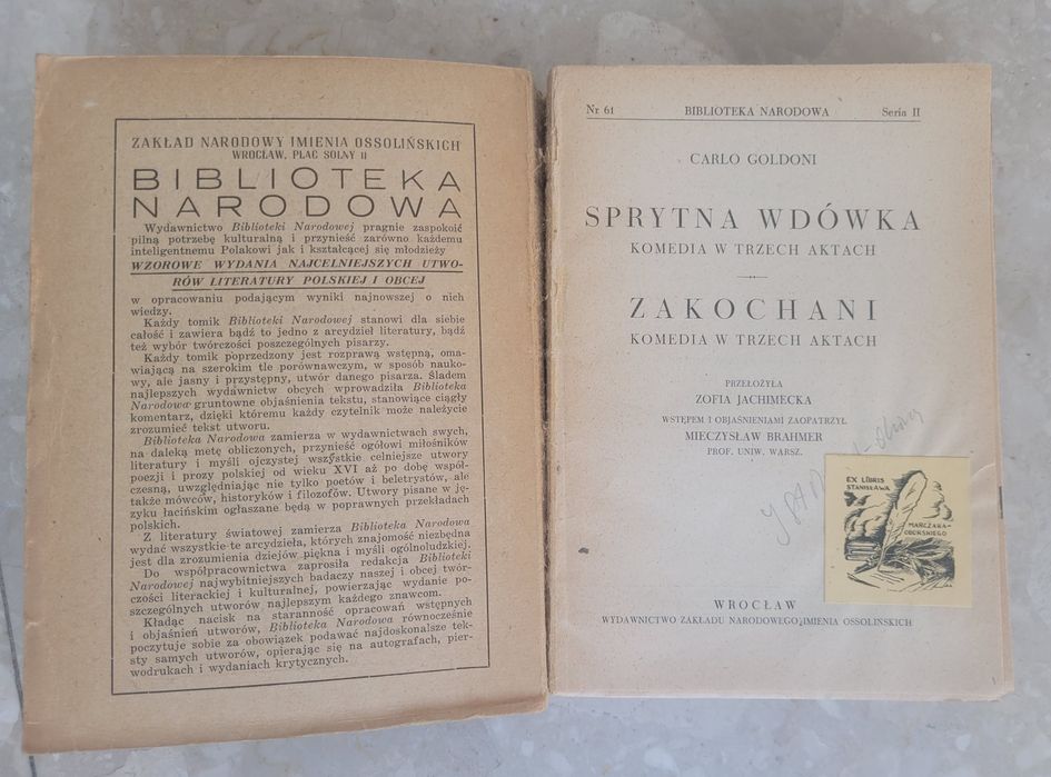 Carlo Goldoni, Sprytna wdówka, Zakochani