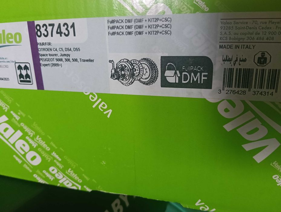 837431 Kit de embraiagem - VALEO - Novo