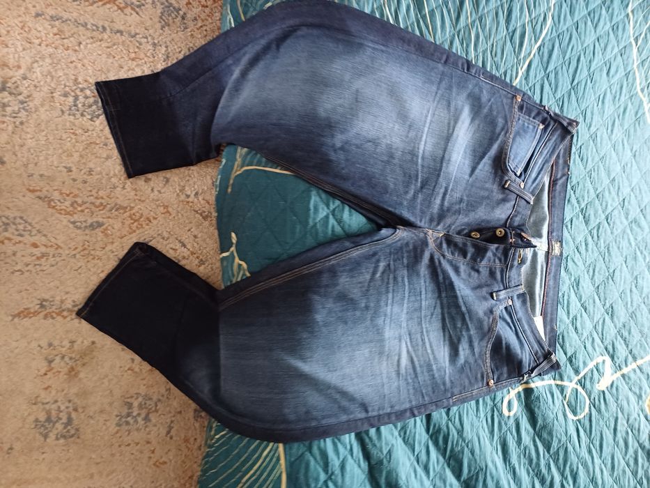 Denim spodnie damkie