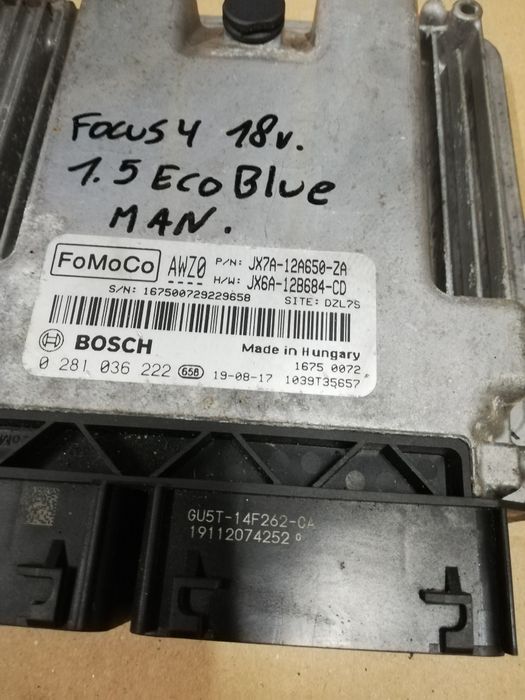 Komputer sterownik silnika PCM ECU Ford Focus mk4 IV 1.5 ecoblue tdci