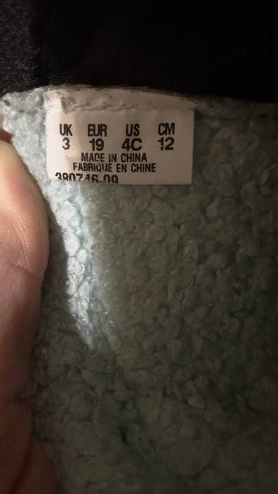 Чобітки дутіки Puma оригінал р19/12см