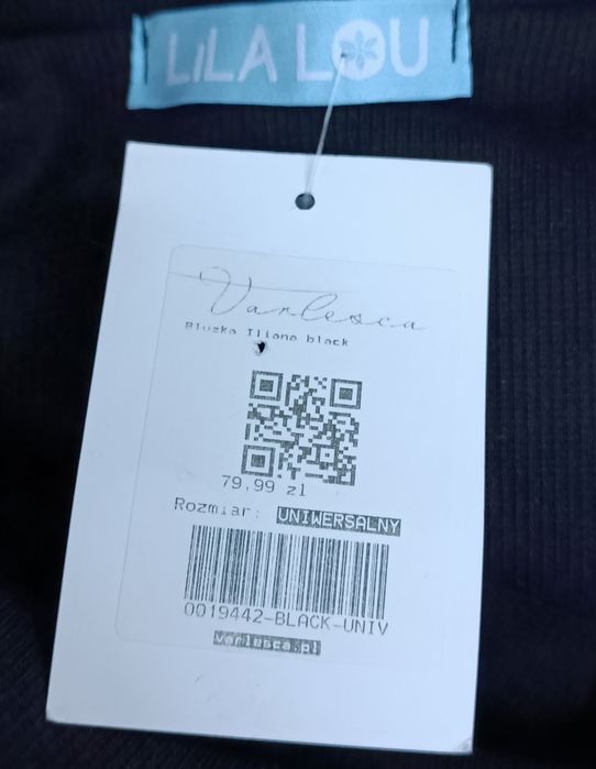 Varlesca Lila Lou prążkowana bluzka przekładana