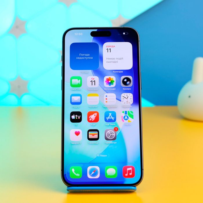 Смартфон Apple iPhone 15 Pro Max 256GB Blue (160039) Б/У З ГАРАНТІЄЮ