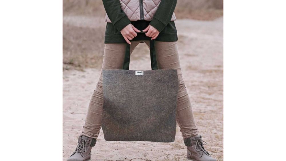 Klasyka, Funkcjonalność i Styl – Torba na zakupy „GREY”