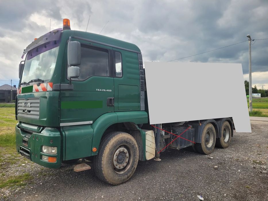 MAN Tga  Man tga 26.460 6x4 Duże Mosty Zwolnice Resor Klima Rama Do Zabudowy!!!