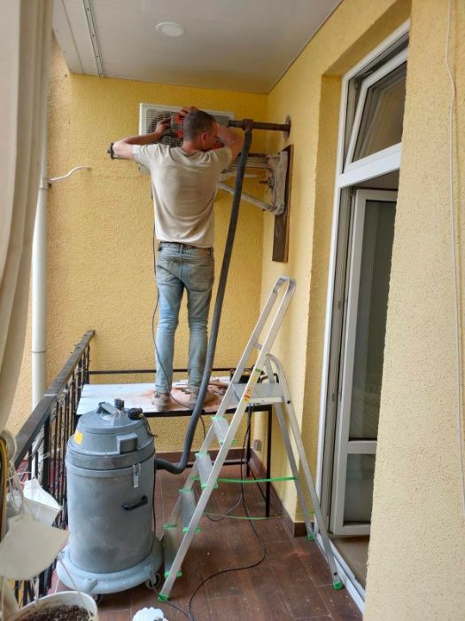 Демонтажные работы. Алмазная резка бетона. Сверление отверстий. Штробы