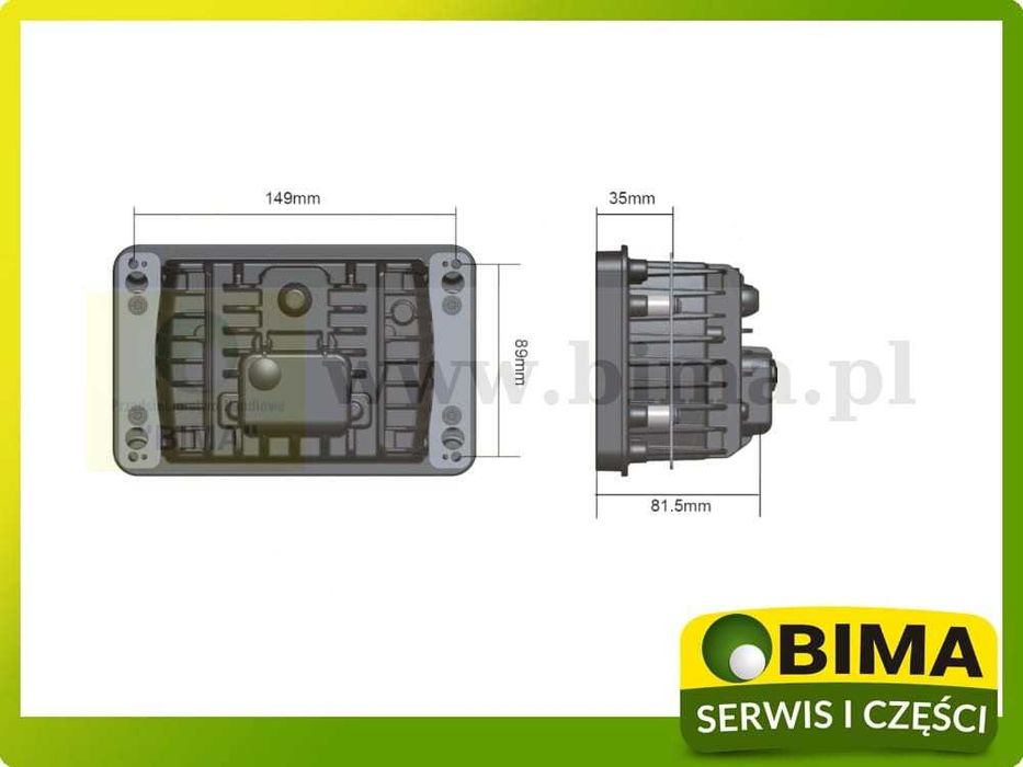 Lampa LED Massey Ferguson Renault CLAAS Ares John Deere JD New Holland