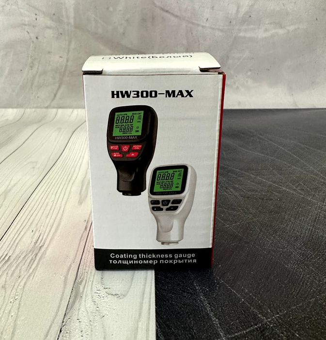 товщиномір вимірювання товщини фарбиHW300-MAX/ Толщиномер краски