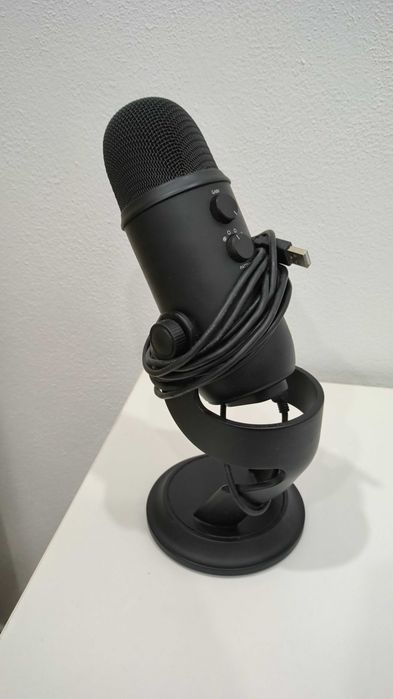 Microfone USB Blue Yeti – preto