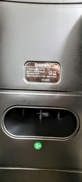 Большая блютуз колонка 60 ватт с микрофоном и хорошим басом