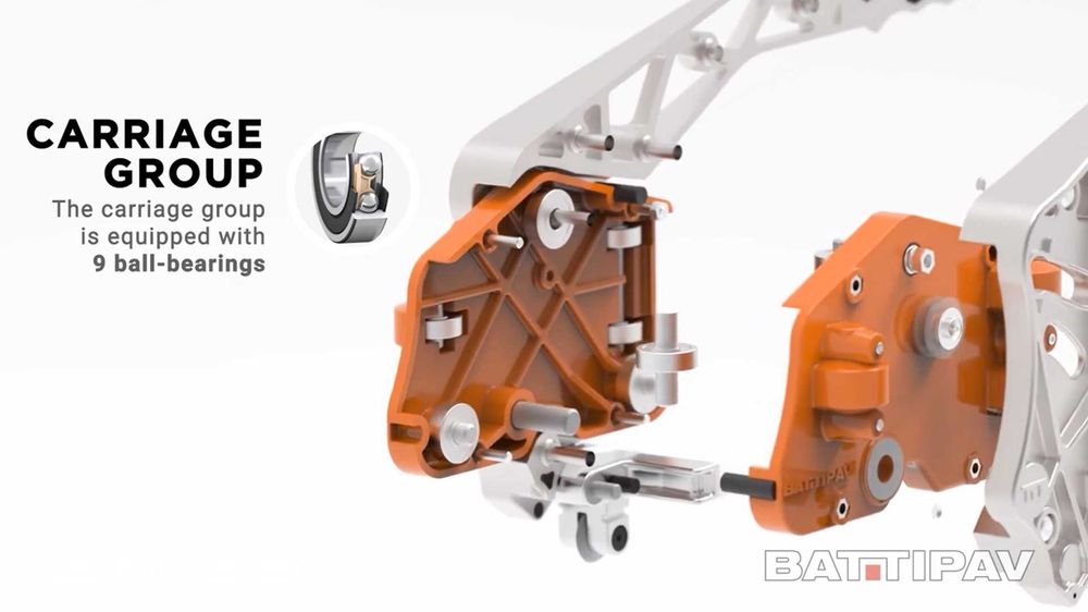 Przecinarka ręczna do dużych płyt glazury BATTIPAV SINTESI 163 cm