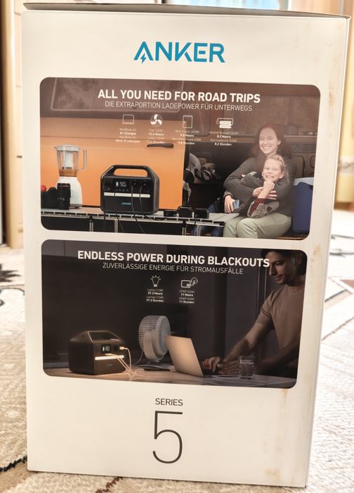 Зарядна станція 500w/512wh Anker Powerhouse 535.