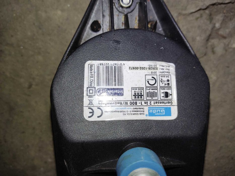 Nożyce elektryczne do żywopłotu Gartenset 2in1 800W