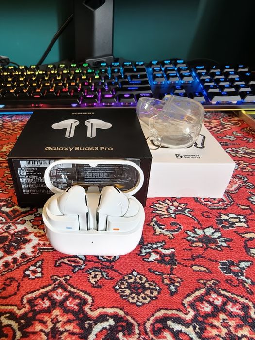 Samsung Galaxy Buds 3 Pro White | gwarancja | stan jak nowe, ideał