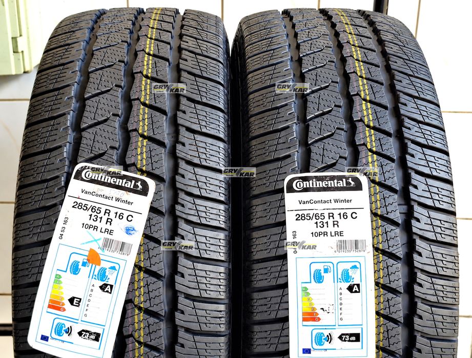 2x 285/65R16C Continental VanContactWinter 131R 3 lata gwar.