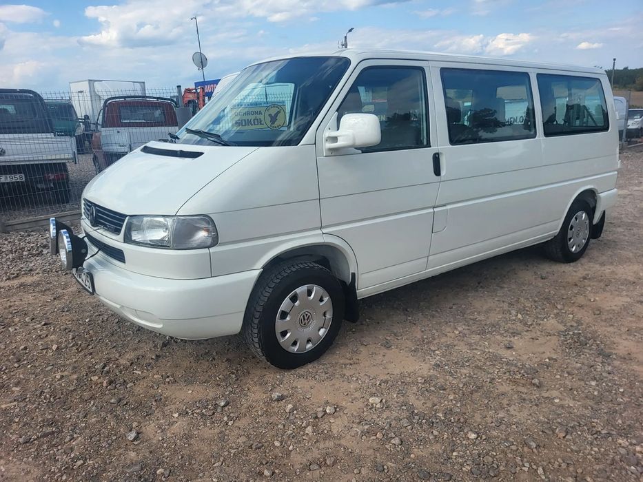 Volkswagen Caravelle 2.5TDI 102KM L2H1 Caravella 9-osób Uwaga PRZEBIEG 177TYS.KM Super STAN