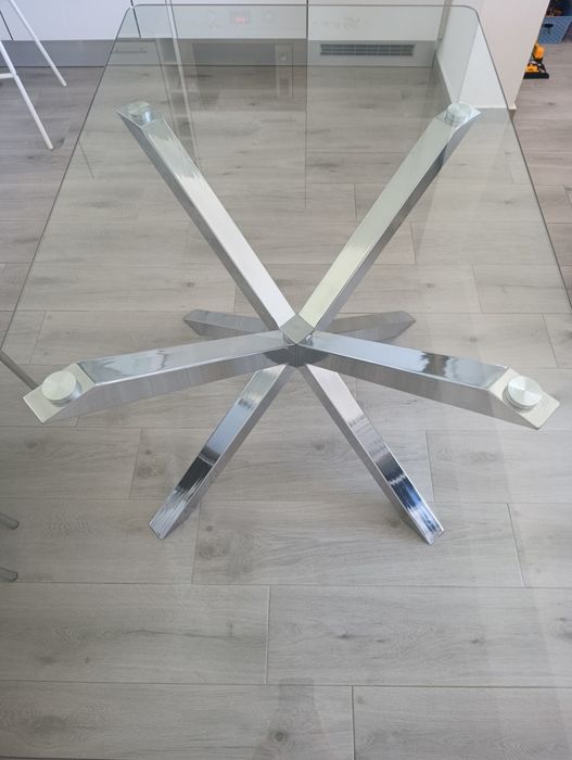 Mesa de vidro temperado