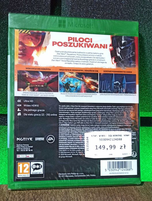 Star Wars Squadrons Xbox One S / Series X - symulator kosmiczny PL