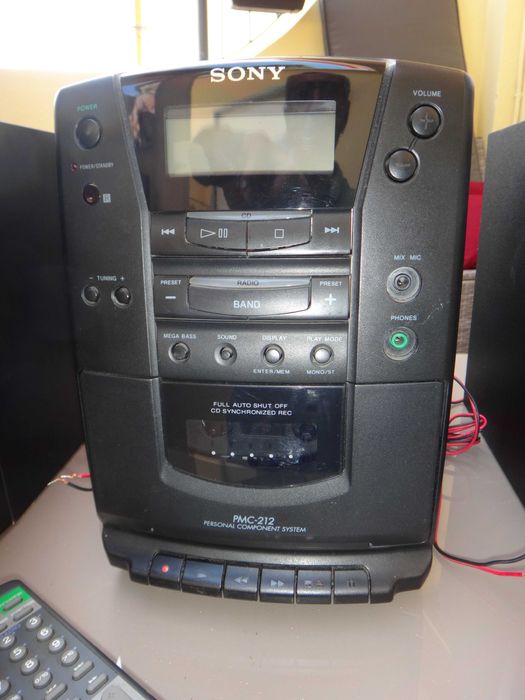 Mini Aparelhagem Sony Mod. PMC-212 ( Preço Bombástico )