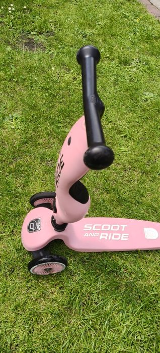 Scoot&Ride 2w1 różowa