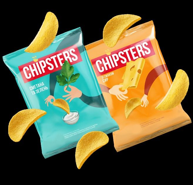 Чіпси Чіпстер 100г Chipster's
