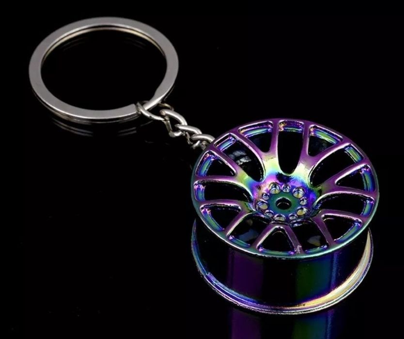 Porta Chaves Creative Jante Black Colors - Envio Grátis