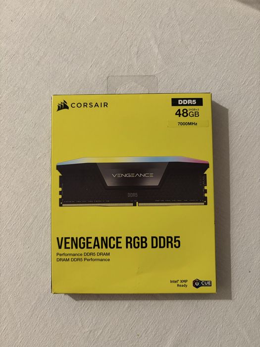 RAM  DDR5 2x24GB Corsair Vengeance RGB (7000Mhz - 40CL)