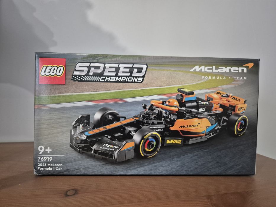 LEGO® 76919 Speed Champions - Samochód wyścigowy McLaren Formula 1