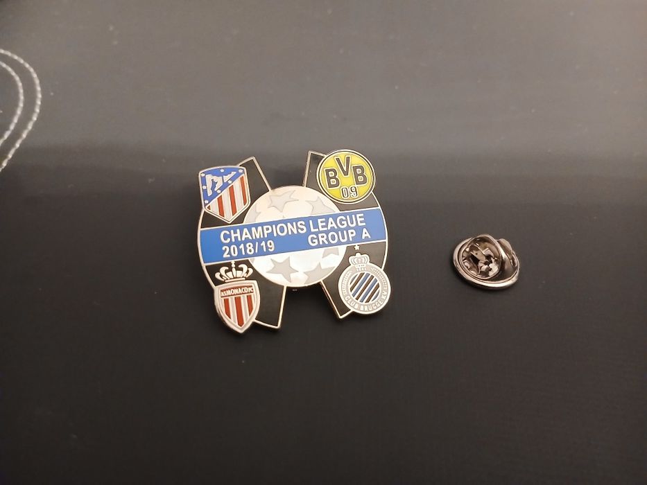 Odznaka Atletico Madryt, Borussia Dortmund, AS Monaco, Club Brugge