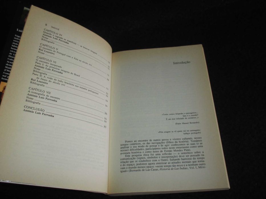 Livro O Confronto do Olhar Luís de Albuquerque