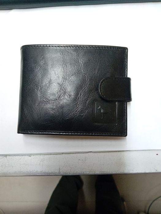 Carteira em pele para homem