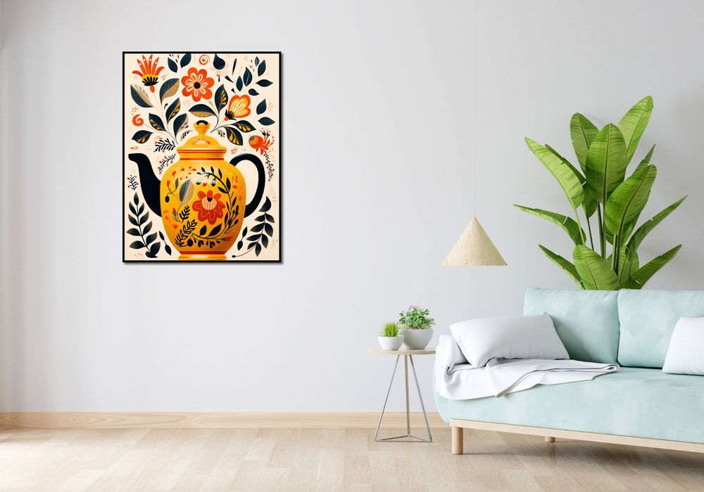 Plakat 75x100cm Wspomnienia z Herbaciarni