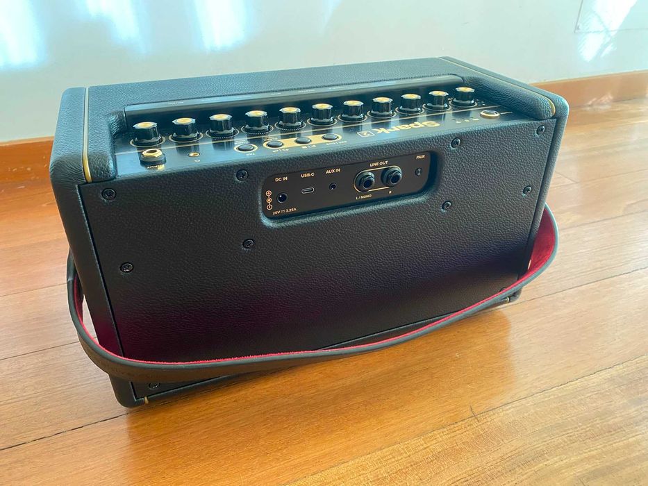 Amplificador Guitarra - Positive Grid Spark 2 BK + Carry Bag + Footswitch