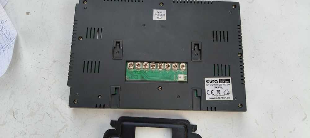 Monitor videofonu 7 cali z demontażu  bez kamery