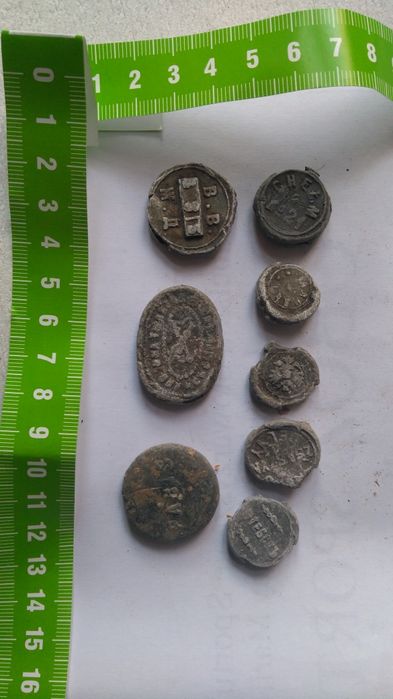 Kolekcja pieczęci różnych od 50 zł szt. Zamienię