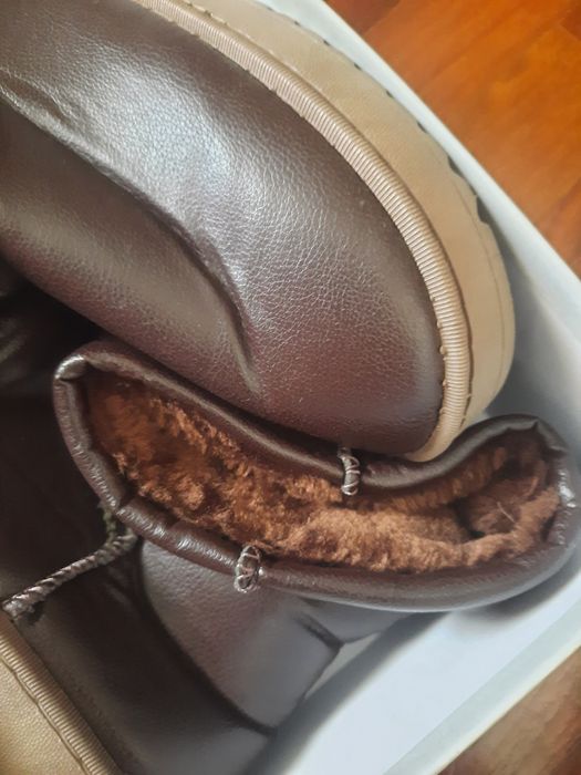 Botas muito fofas por dentro