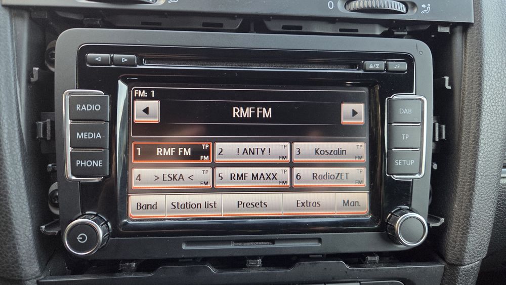Radio rcd 510 Vw golf 6 orginalne