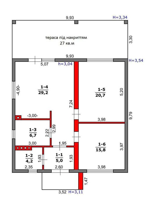 Продаж будинку біля Луцька у тихому мальовничому місці
