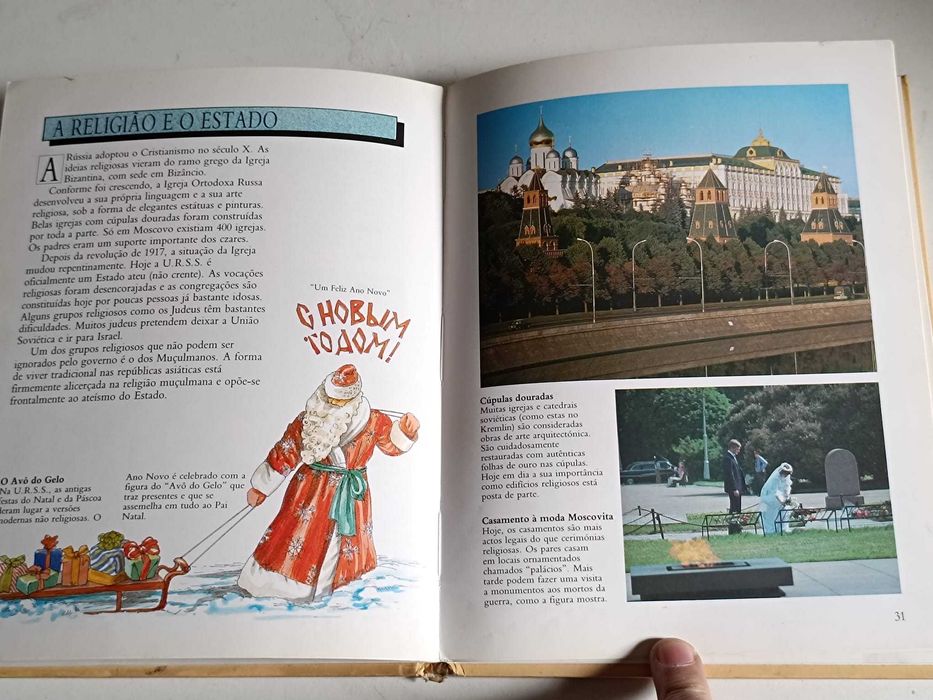 Livro Povos e Lugares URSS