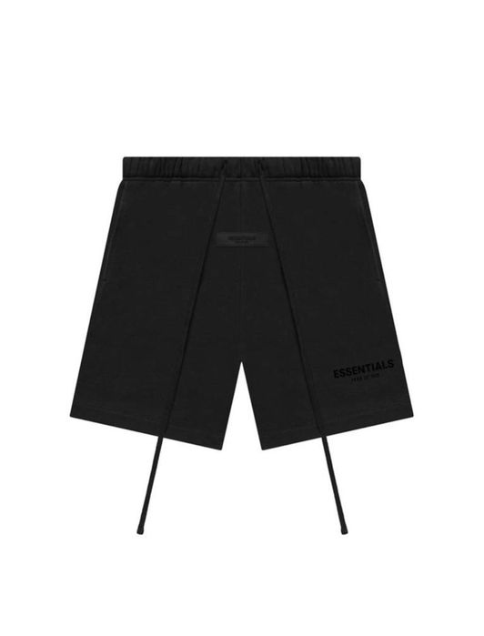 Шорты Fear Of God Essentials FOG Black Shorts Sweatshorts Оригинал