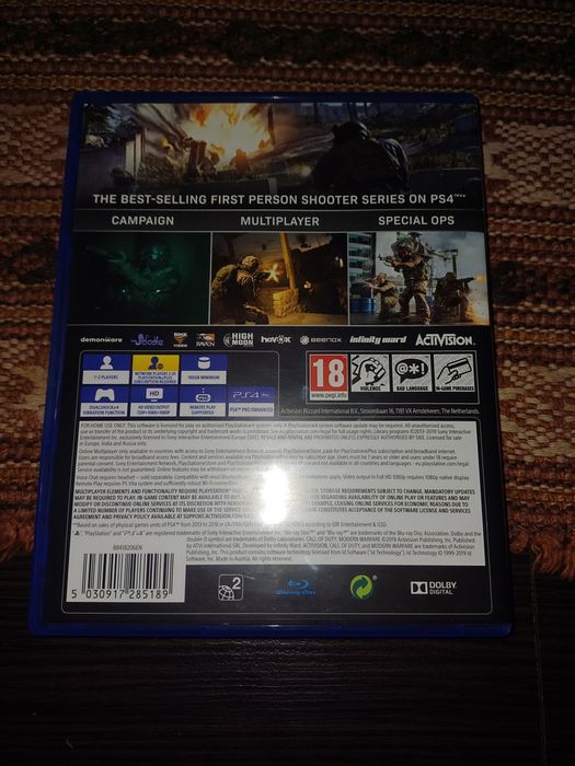Call of duty modern warfare ps4