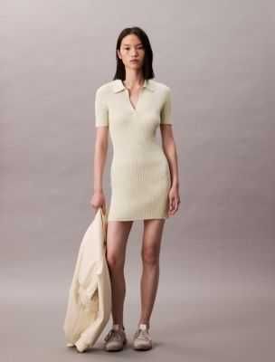 Сукня Calvin Кlein Cotton Rib Polo Mini Dress