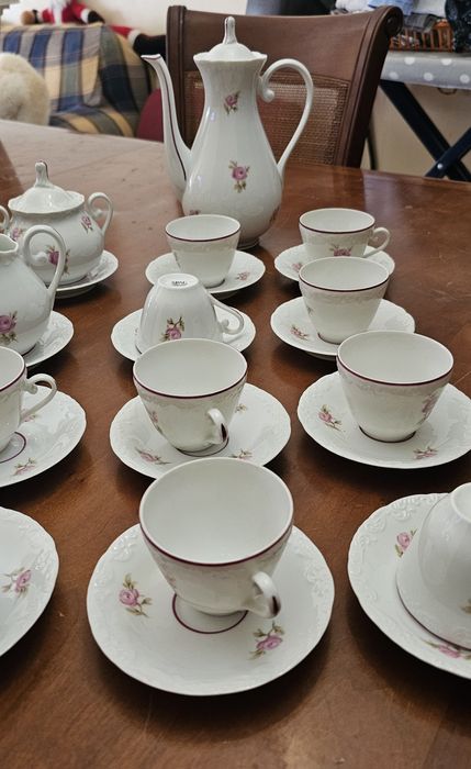 Conjunto chá SPAL porcelanas Portugal