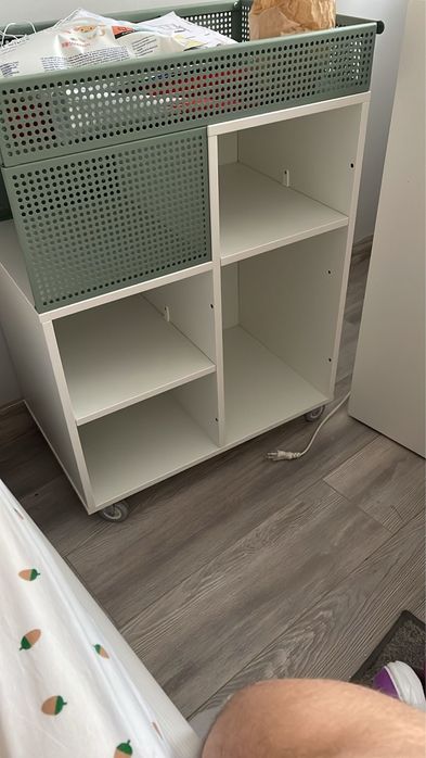 Wózek, regal, biurko