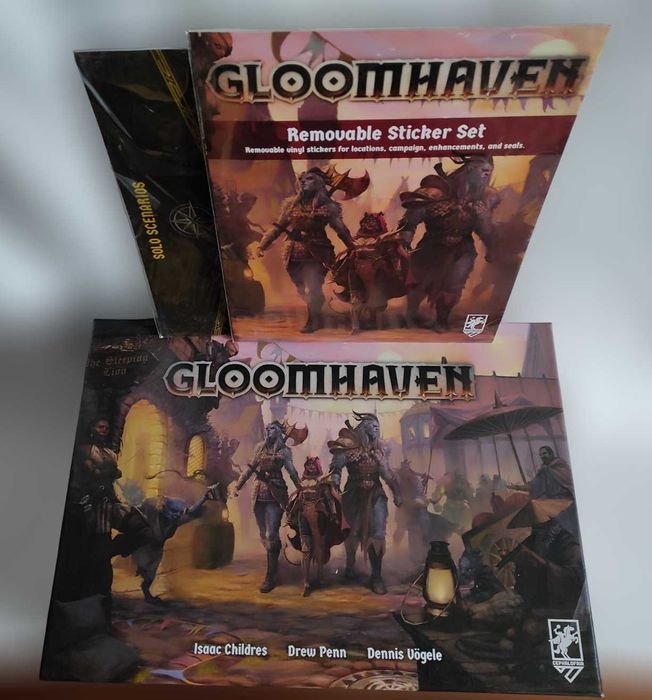 Настільні ігри, доповнення Too many Bones, Agemonia, Gloomhaven. ARNAK