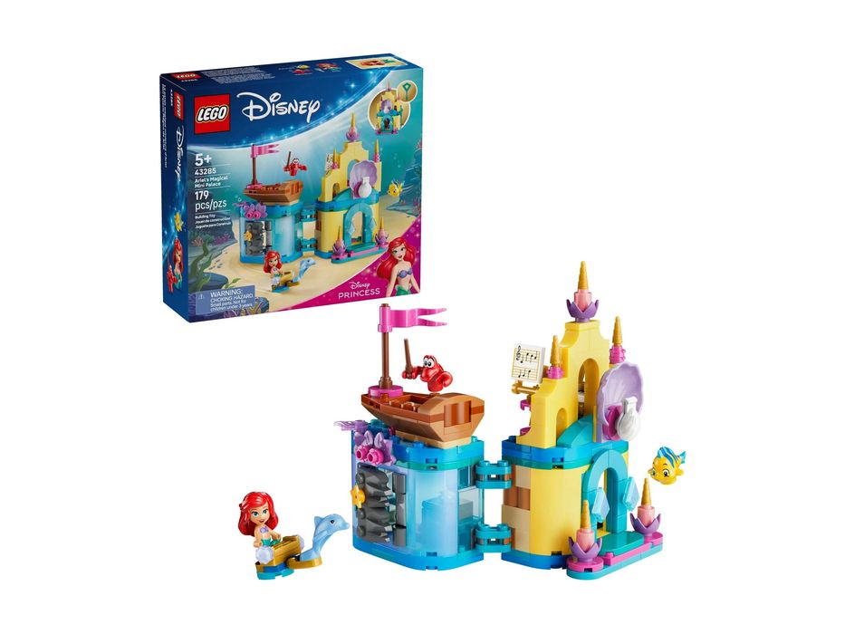 LEGO Disney 43285 Magiczny minipałac Arielki